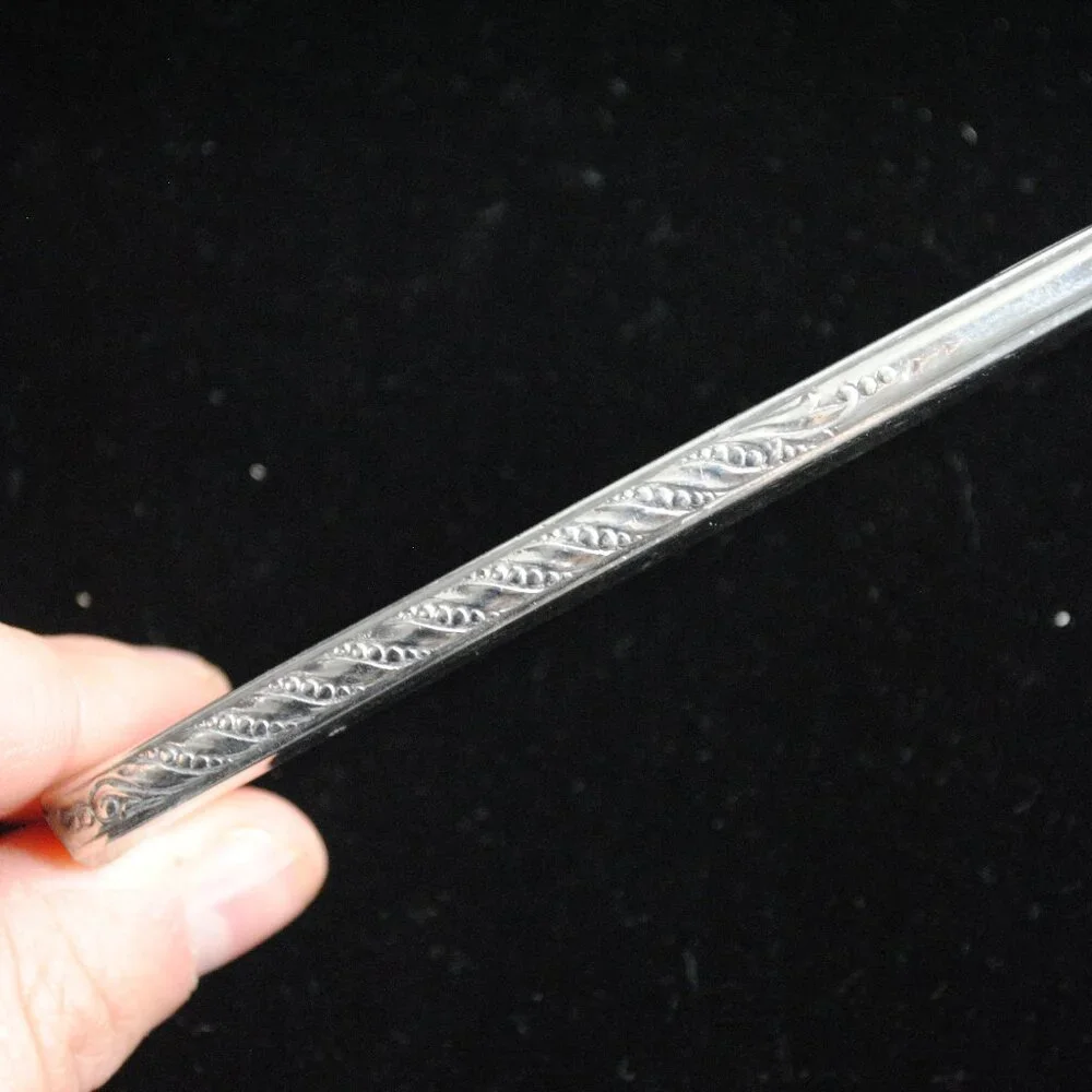 Antique Webster Sterling Silver Comb